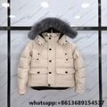 moose knuckles jwhite down-filled puffer jacket,moose knuckles black shearling  9