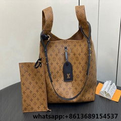 lv atlantis bag,Louis vuitton carmel hobo bag, lv M53188,lv taurillon handbag, 