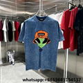 oversized logo-print cotton tshirt            logo tee shirt            top high 10