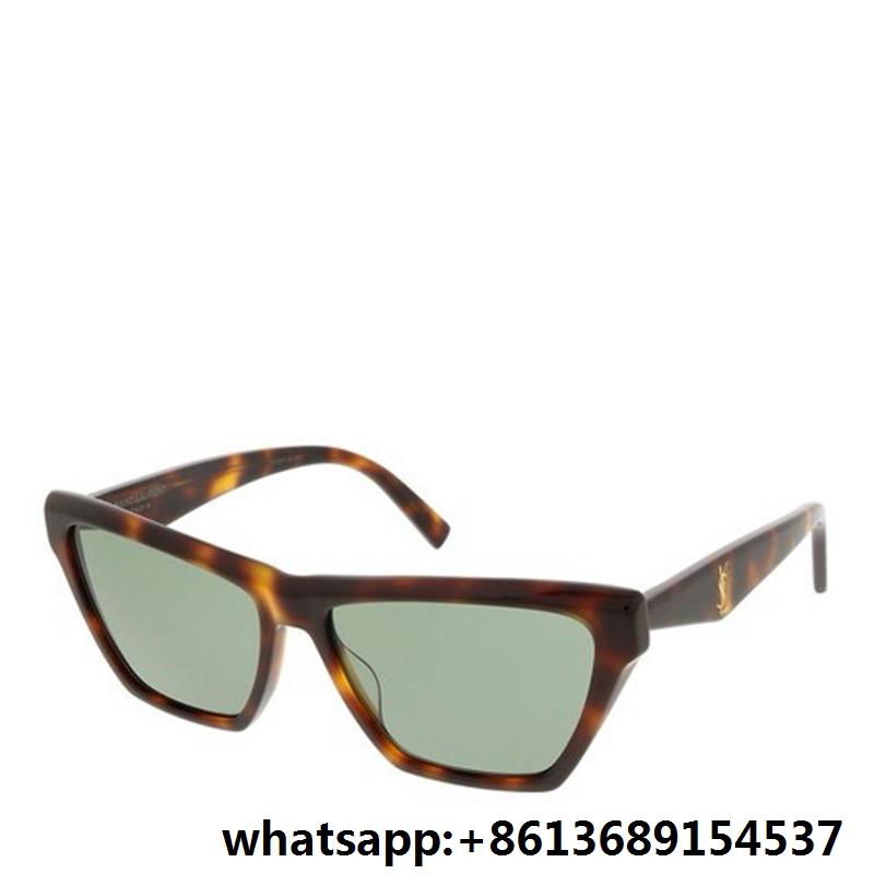 wholesale cheap     sunglasses saint laurent SL M 119 blaze oversized sunglasses 3