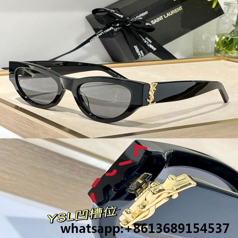 wholesale cheap     sunglasses saint laurent SL M 119 blaze oversized sunglasses 5