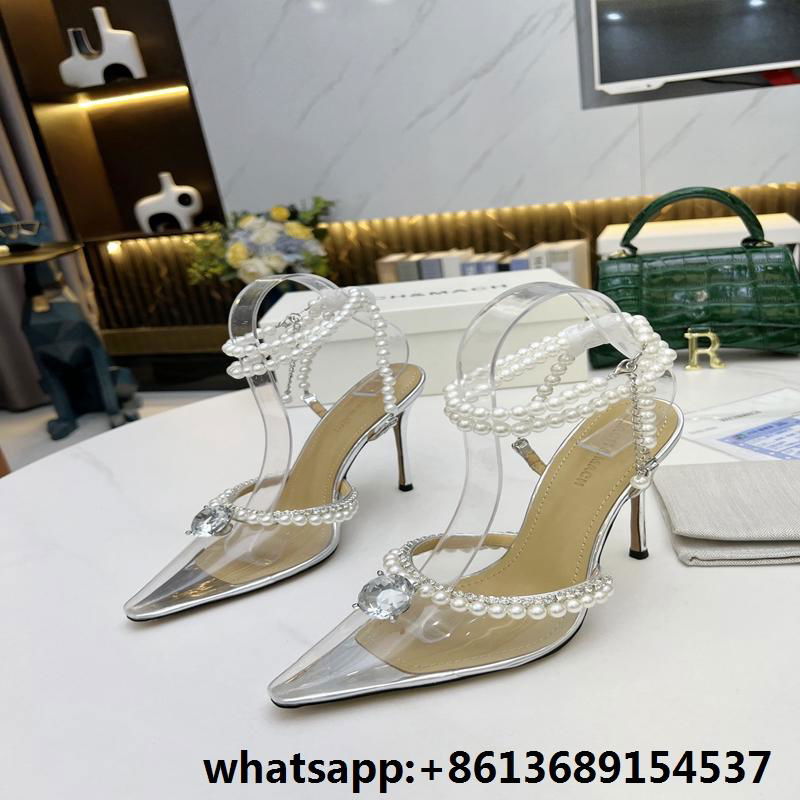 womens mach & mach heels mach and mach pumps double bow crystal heels mach shoes 2