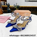 womens mach & mach heels mach and mach pumps double bow crystal heels mach shoes