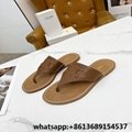        tippi slides        leather sandals        triomphe slides women cheap 14