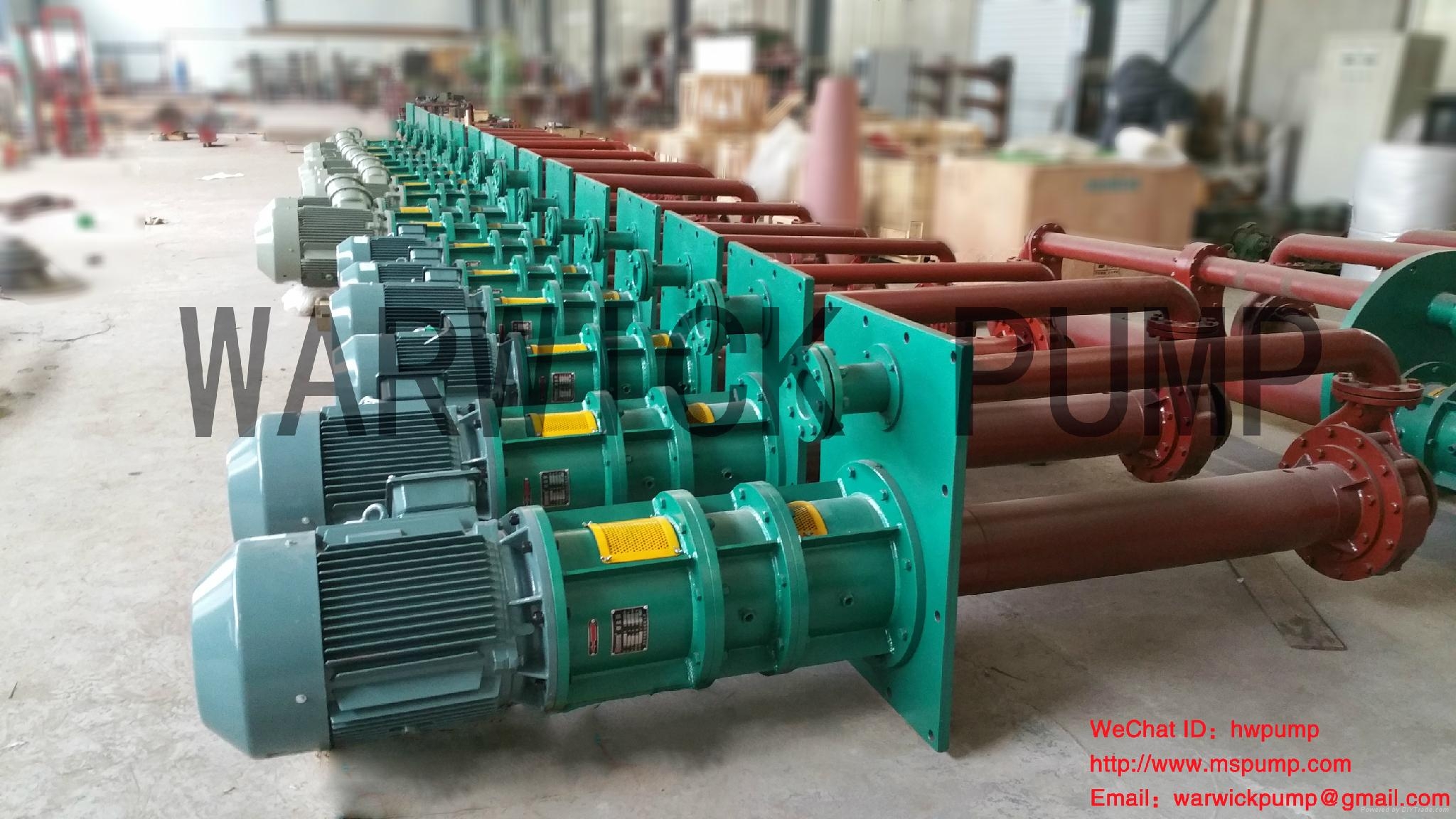 RYstyle molten salt pump 160 RY 55 160RY55 Jinan warwick pump