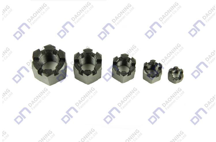 Hex Slotted Nuts 2