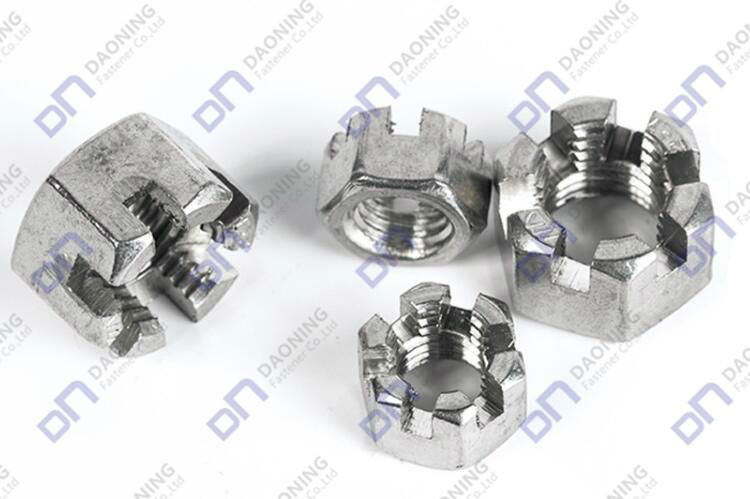 Hex Slotted Nuts 3