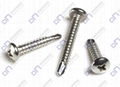 Self-drilling tapping screws