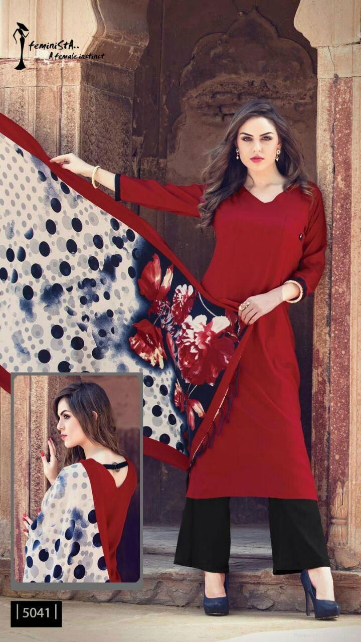 Pashmina kurtis with Dupatta 3