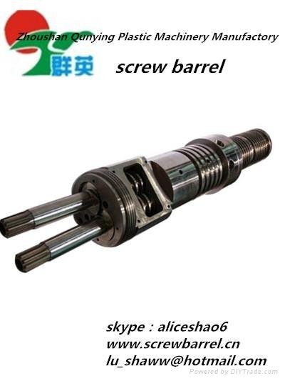 SKD conical twin screw and barrel