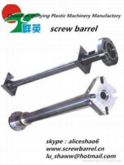 single screw plastic extruder screw and barrel