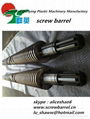 Conical twin PVC sheet screw cylinder for extrusion line 1