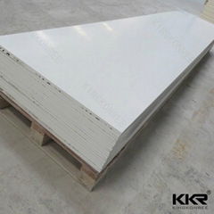 Hot sale glacier white artificial stone acrylic solid surface slab