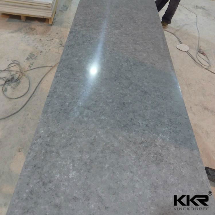 solid surface engineered big slab for counter top table top