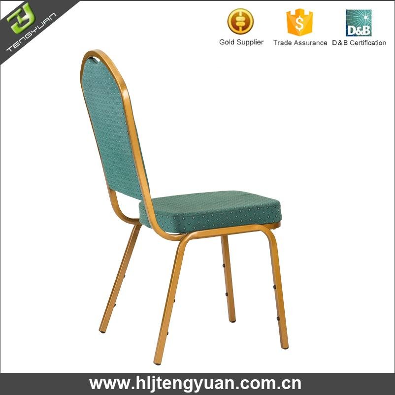 Metal dining banquet chair 4