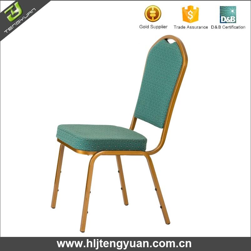 Metal dining banquet chair 2