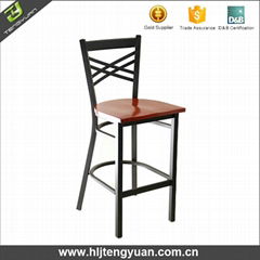 T159B Supplier Hotel Commercial Vintage Metal Bar Stool