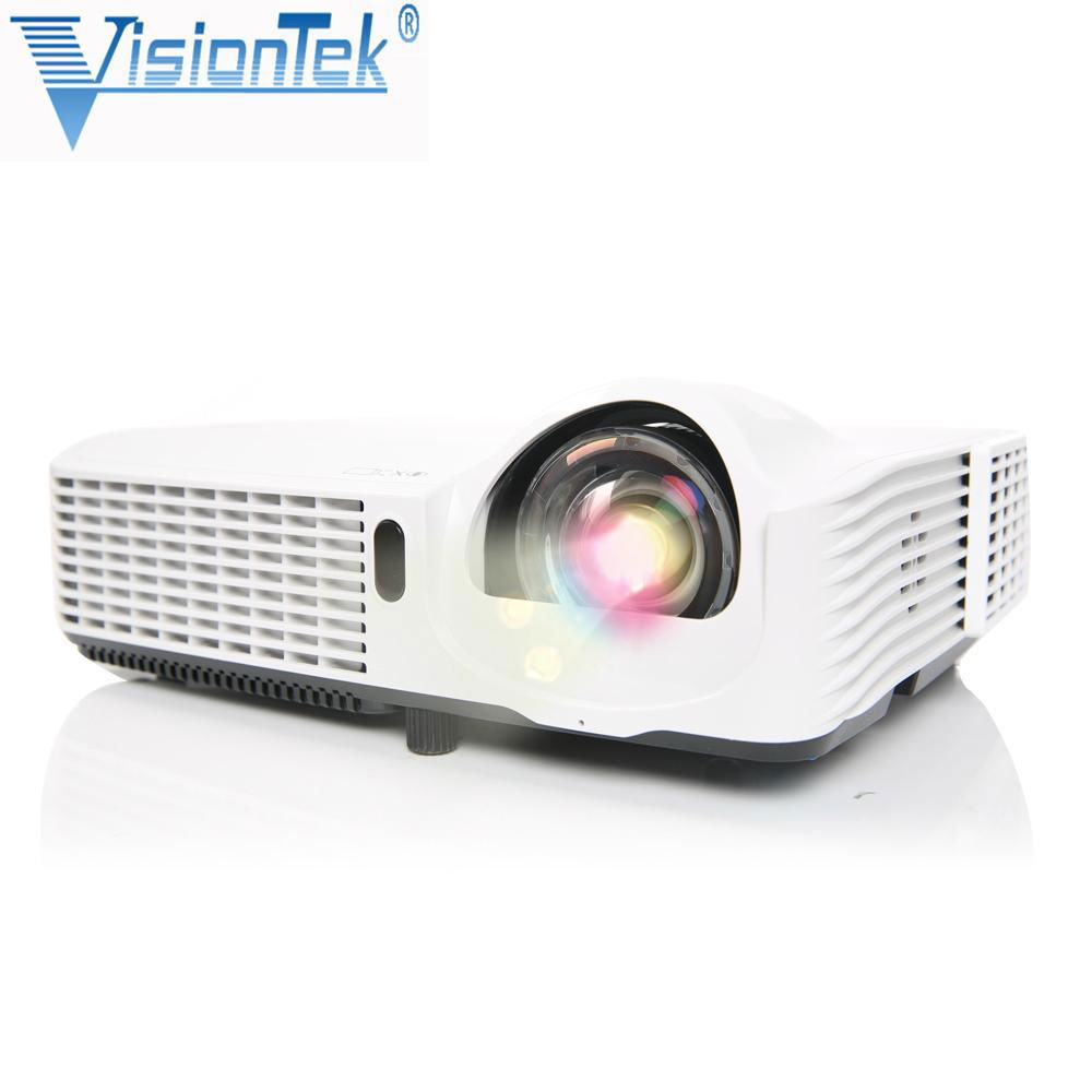 VS267 Home Cinema HDMI 1080P 3500 lumens short throw led 3d projector 4