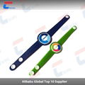 Waterproof 13.56mhz rfid silicone wristband for swimming pool 3