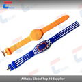 Waterproof 13.56mhz rfid silicone wristband for swimming pool 4