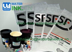 Water-based ink for LDPE film printing