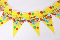 party decoration bunting flag garland