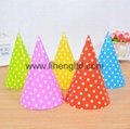 party decoration cone party paper hats
