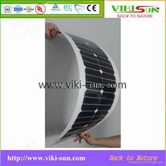 150W Flexible Sunpower mono solar panels with good quality