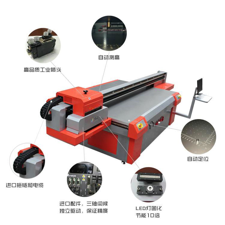 PVC面板彩繪機亞克力廣告標識標牌UV平板打印機個性圖案印刷機 2