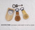 wooden magnetic bottle opener 1