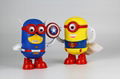 plastic electric dancing minion toy singing and dancing 1