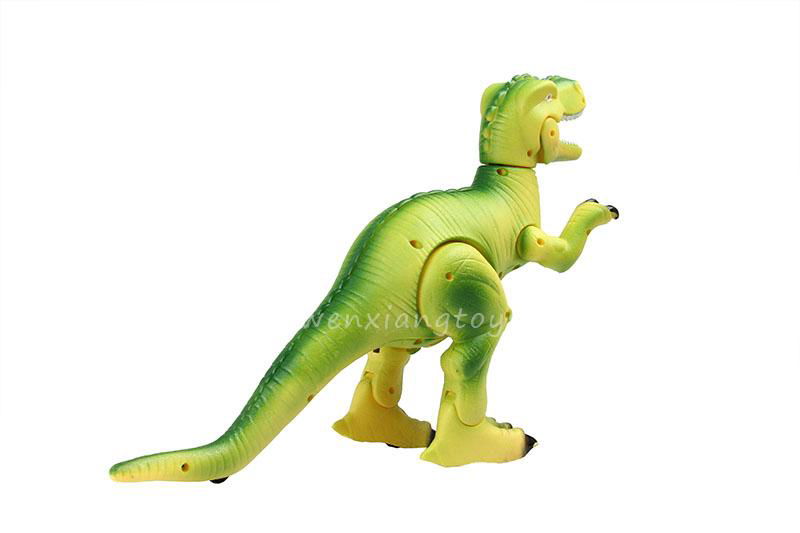 electric plastic Jurassic park dinosaur toy  2