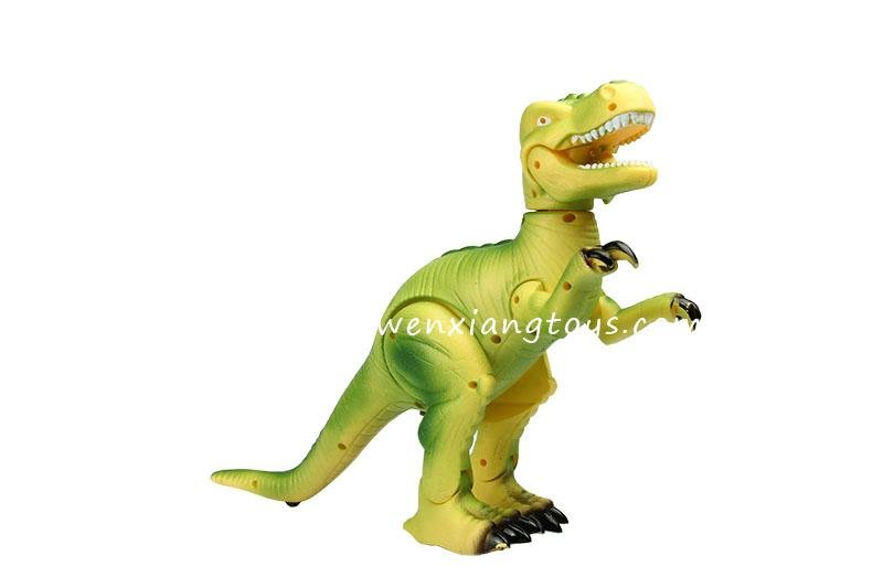 electric plastic Jurassic park dinosaur toy 