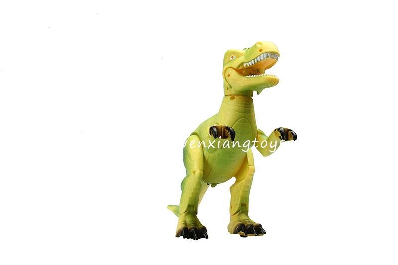electric plastic Jurassic park dinosaur toy  5