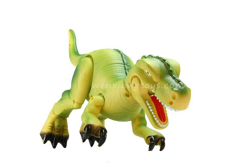 electric plastic Jurassic park dinosaur toy  4