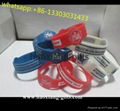 Eco-friendly 100% Custom silicone wristband with debossed logo 3