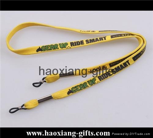 custom Polyester Lanyards10*900mm blue color with your logo as require 4