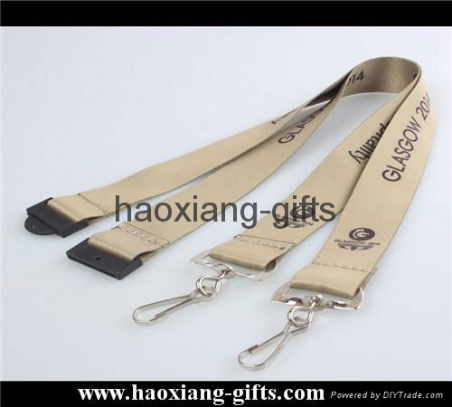 High quality 20*1000mm polyester lanyards with your logo as require