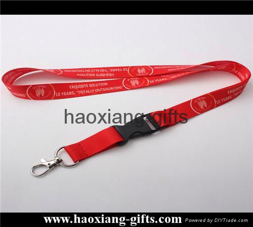 High quality 20*1000mm polyester lanyards with your logo as require 2