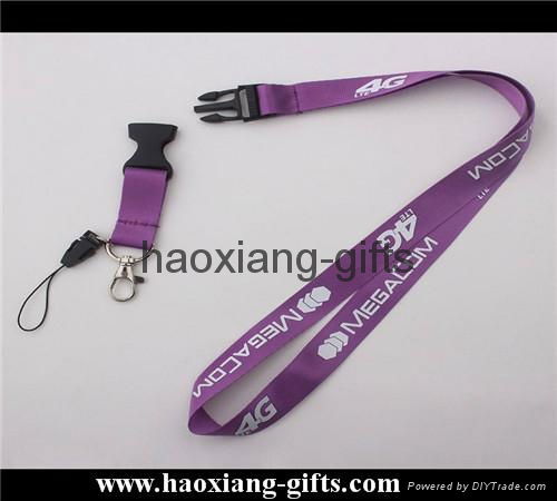 High quality 20*1000mm polyester lanyards with your logo as require 4