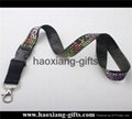 hot sale colorful 2*90cm Fashion ECO-friendly lanyard with metal claw 5