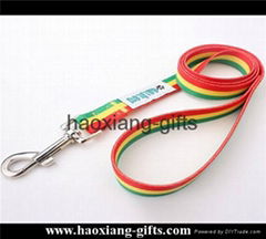 High Quality Custom silk-screen printing mix colorful Woven Polyester Lanyard