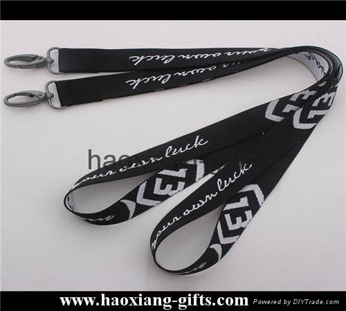excellent quality custom heat transfer Sublimation polyester Lanyard neck strap 5