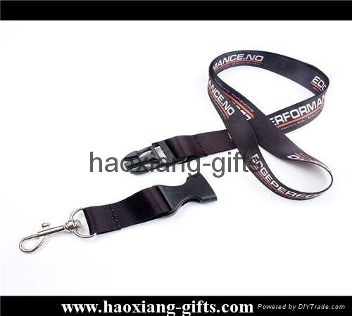 Best quality 2*90cm custom Printed logo Polyester Lanyards for promotion