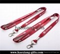 Best quality 2*90cm custom Printed logo Polyester Lanyards for promotion 3