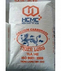 Calcium carbonate powder for plastic