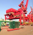 Rail Type Movable Dust-Proof Hopper with Tire for Discharging Clinker Dedusting 