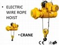 Nucleon 1ton Electric Wire Rope Hoist for Single Girder Overhead Crane 4