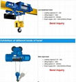 Nucleon 1ton Electric Wire Rope Hoist for Single Girder Overhead Crane 3