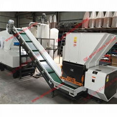 single shaft shredder and granulators